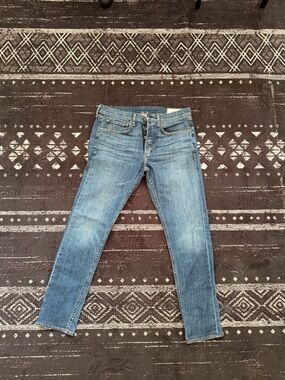 rag & bone Medium Blue Skinny Jeans